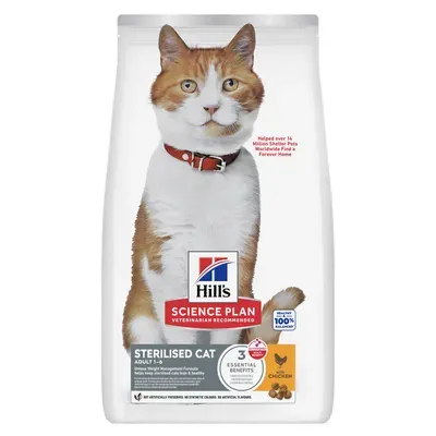 Hill's Science Plan Sterilised Cat Adult 1-6 poulet