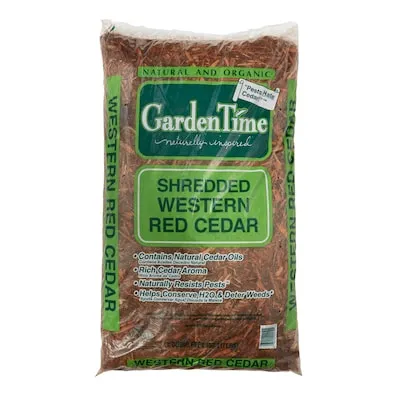 2-cu ft All-natural Reddish Color Western Red Cedar Mulch