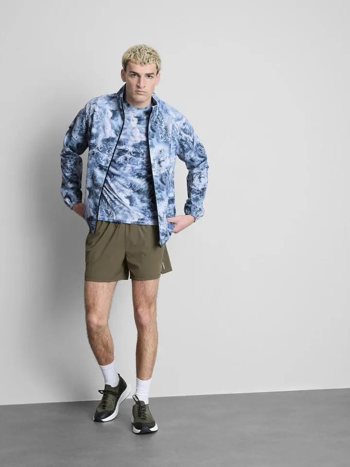 Veste de sport zippée à col cheminée