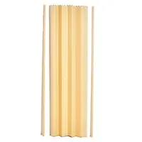 Puerta de interior plegable 8 mm simil pino 74 x 204 cm