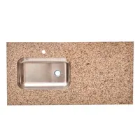 Mesada de granito rosa salto 140 x 60 cm