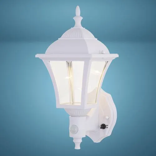 Patriot Lighting® Jaymes White LED Motion Sensor Outdoor Wall Light