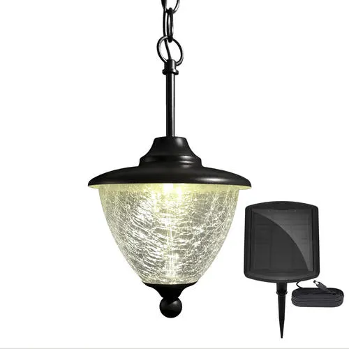 Classy Caps Solar LED Eclipse Outdoor Chandelier