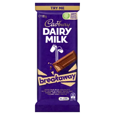 Cadbury Chocolate Block 150-190g Varieties