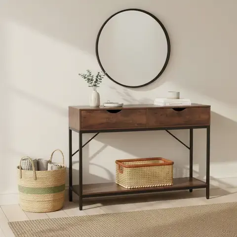 Arrimo Rustico Café 109x30x75 cm