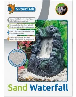 Superfish Deco Zand Waterval Set - Aquariumdecoratie -