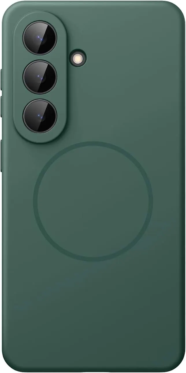 JETech Magnetic Silicone Case for Samsung Galaxy S26 Plus, Compatible with MagSafe, Silky Soft Touch, Shock Absorbing Phone Cov…