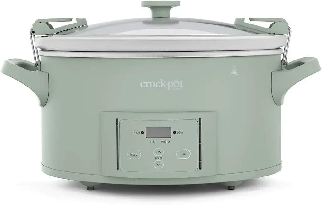 Crock-Pot® Design Series 7-Quart Programmable Slow Cooker, Desert Sage Green