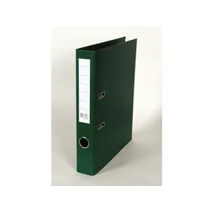 Smalordner A4 50mm m/skinne Gul