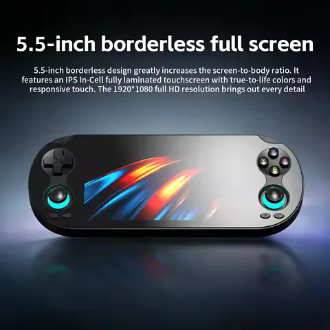 Game Console Anbernic RG VITA/RG VITA Pro Handheld Android Retro Game Player 5000mAh Supports RixelHK Wifi Online Multi-playerix