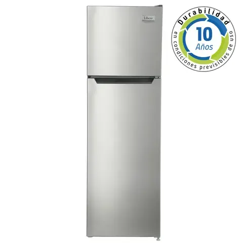Refrigerador Top Freezer Frío Directo 168 Litros Inox LRT-200DFI