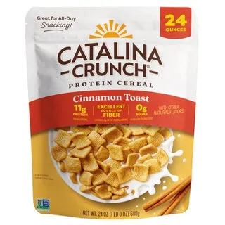 Catalina Crunch Cinnamon Toast Protein Cereal, 24 oz