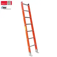 Escalera Certificada 2.50 m 7 P Pared Dieléctrica 136 kg Fanes