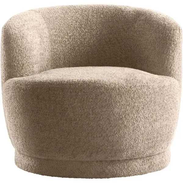 Draaifauteuil Fiumi taupe