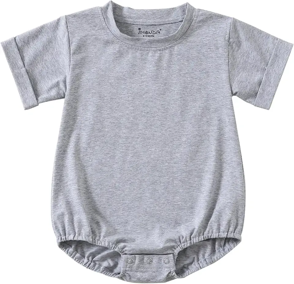 Baby Bubble Romper Short Sleeve Bodysuit T-Shirt
