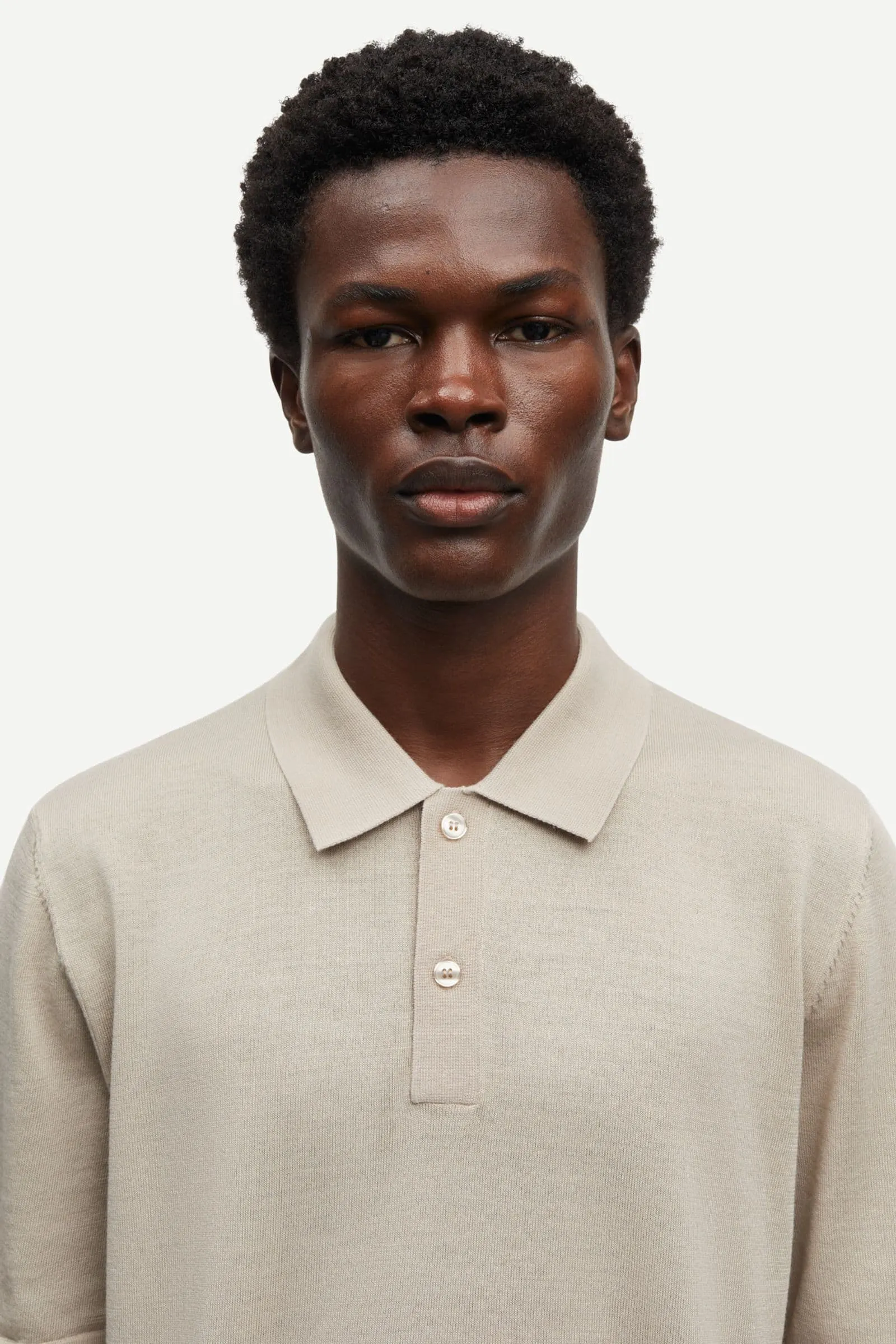 SAROWAN KNIT POLO 15477