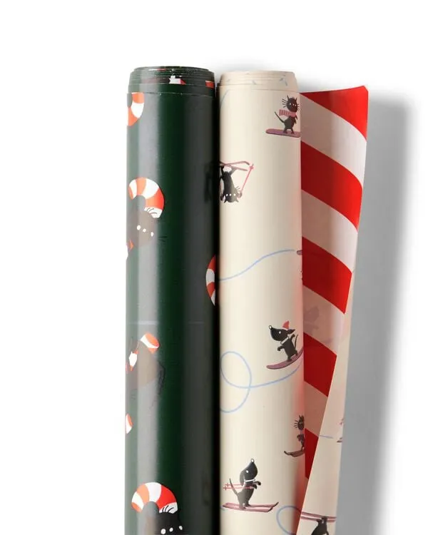 Takkie en Siepie cadeaupapier 70x200cm - 2 stuks