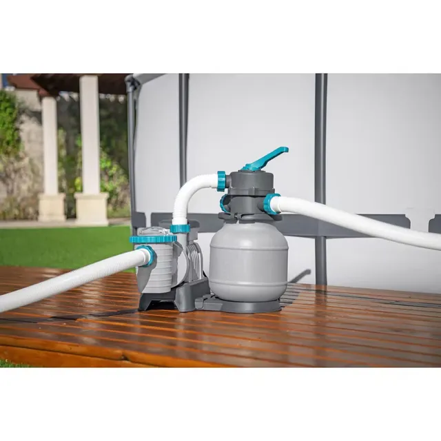 Bestway Pompa filtro a sabbia per piscina da 6.056 litri/ora