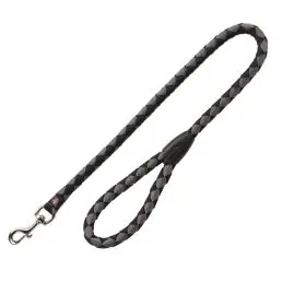 Trixie vodilica za pse Cavo L-XL 100 cm/fi-18 mm crna/srebrna
