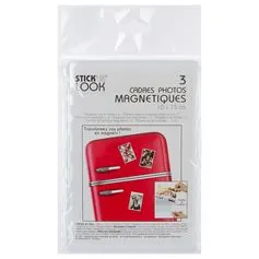 Lot de 3 cadres photos magnétiques 10x15cm