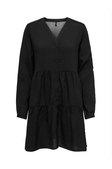 Vestido corto camisero