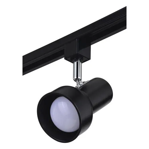 Patriot Lighting® Step 1-Light Black Track Lighting Head