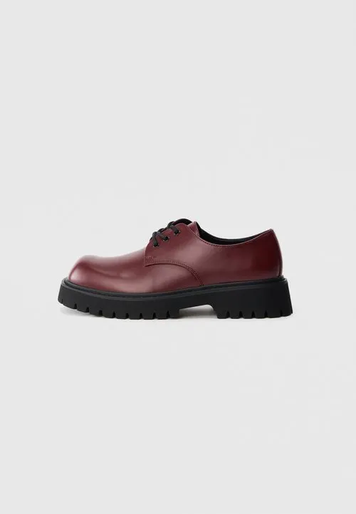UNISEX - Casual snøresko - dark red