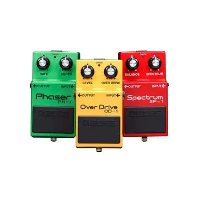 BOSS BOX40 COMPACT PEDAL 40TH ANNIVERSARY BOX SET - PH1 - OD1 - SP1