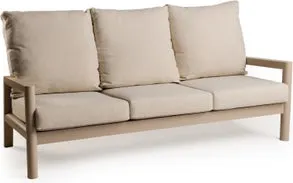 Tierra Outdoor 3-zits loungebank Sevilla beige