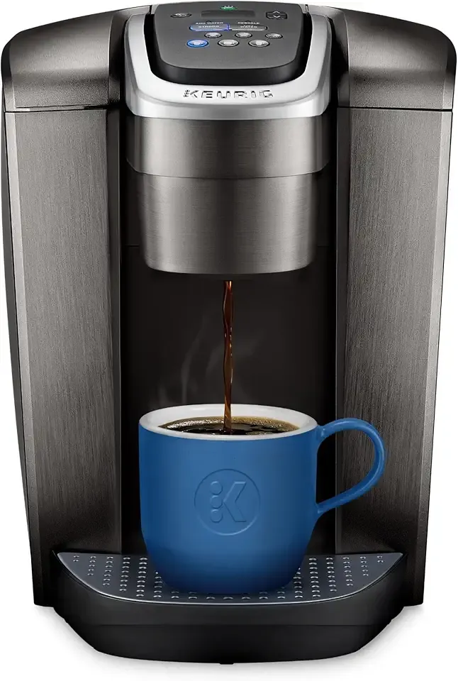 Keurig K-Elite Single Serve K-Cup Pod Coffee Maker, with Strength and Temperature Control, Iced Coffee Capability, 8 to 12oz Brew Size, Programmable, Brushed Slate