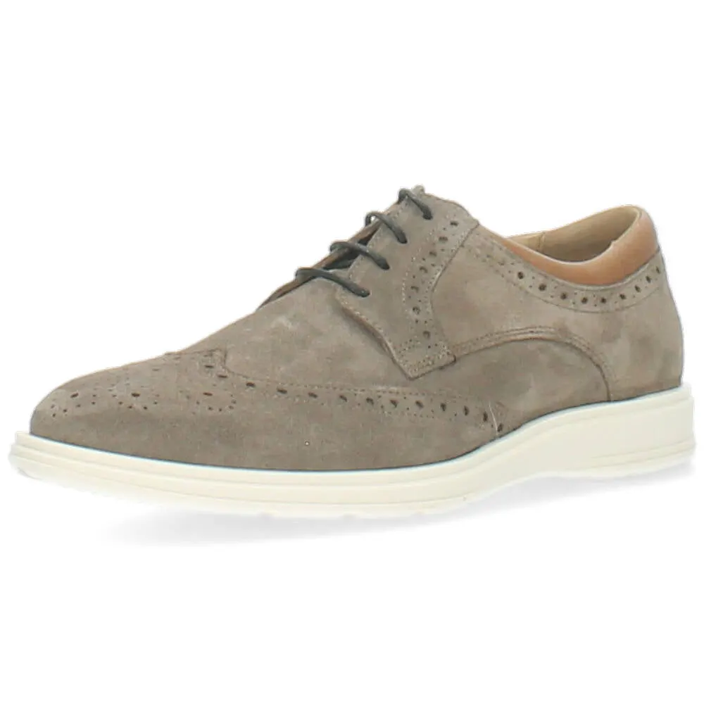 grijze geklede sneaker
