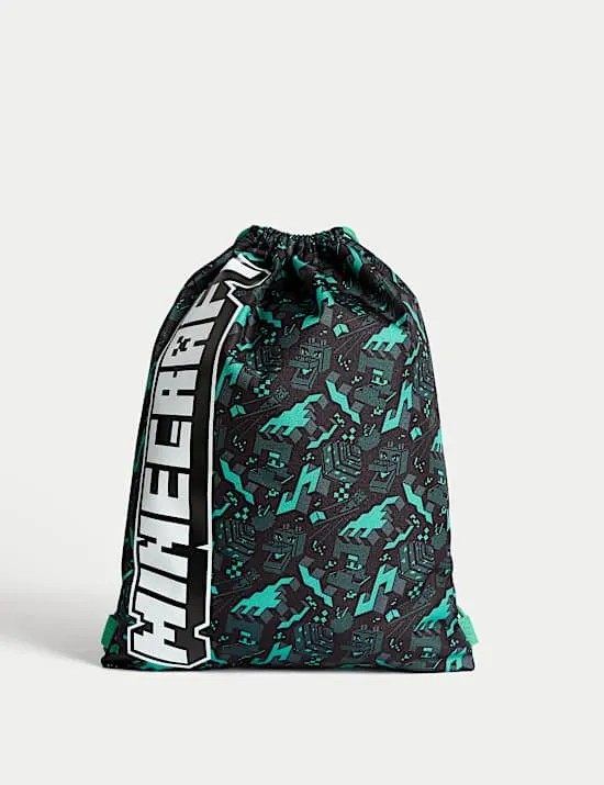 Minecraft™ Tasche mit Kordelzug für Kinder