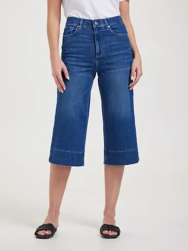 Just Jeans Originals High Rise Wide Leg Capri