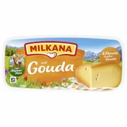 Milkana Schmelzkäse mit Gouda