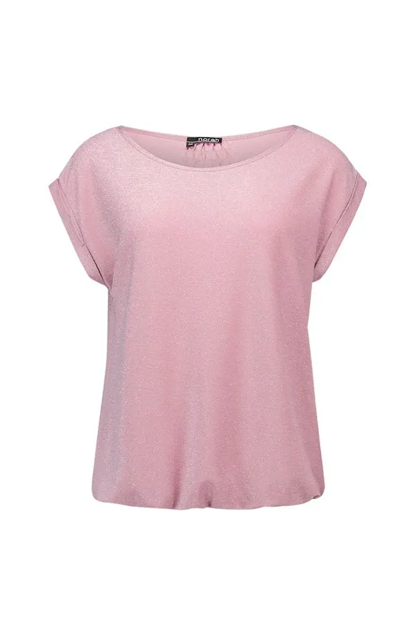 Roze shirt met glitter