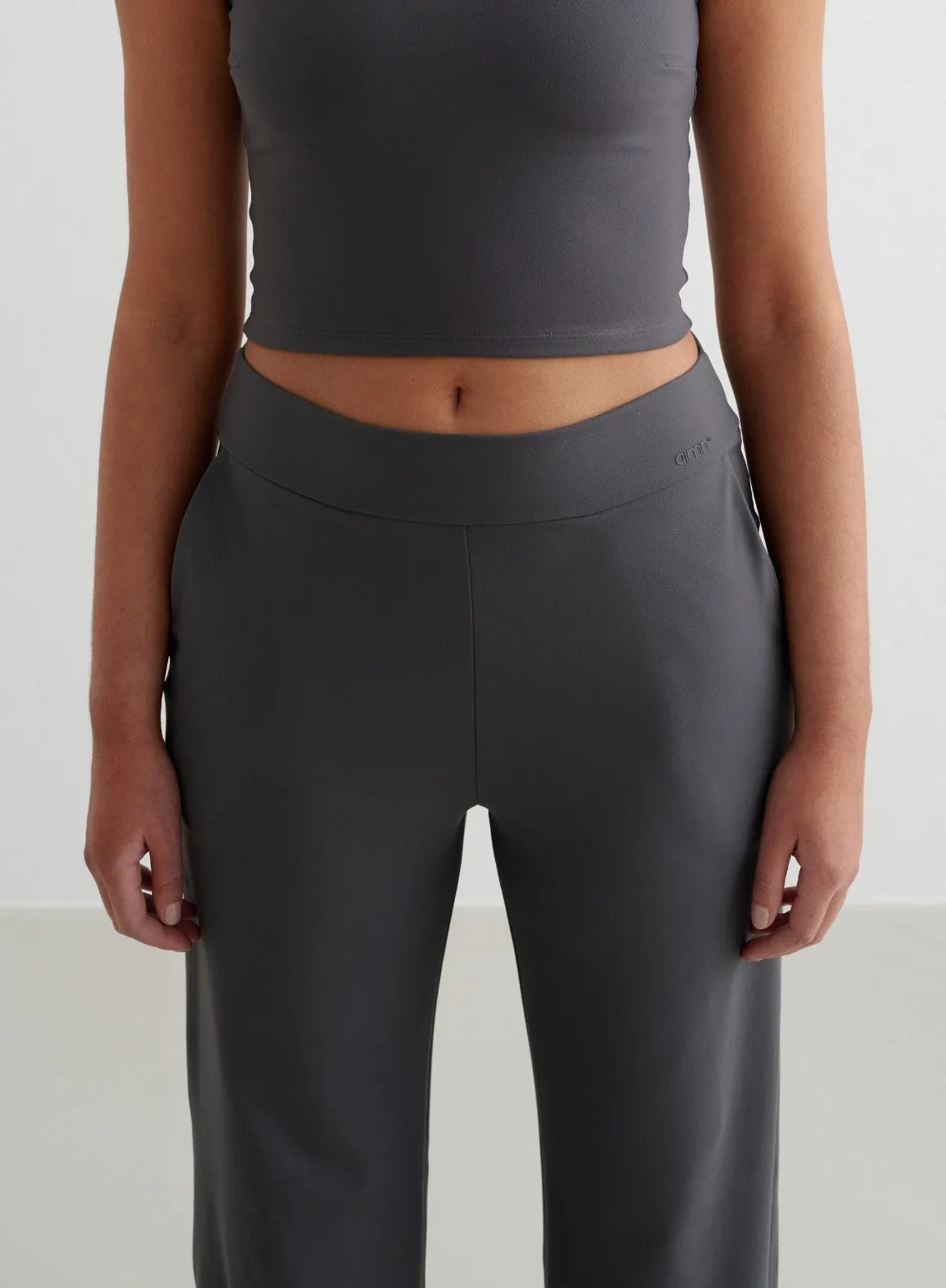 Shadow Grey Sense Wide Pants
