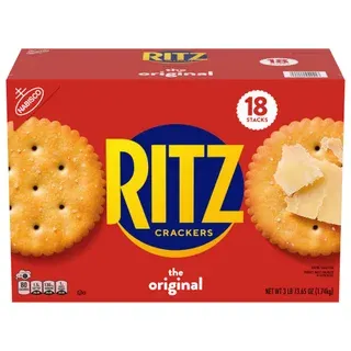 RITZ Crackers, Original, 61.65 oz, 18-count