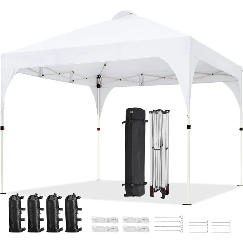 Carpa Para Camping 10 Personas Tipo Toldo Ventilado Yaheetech