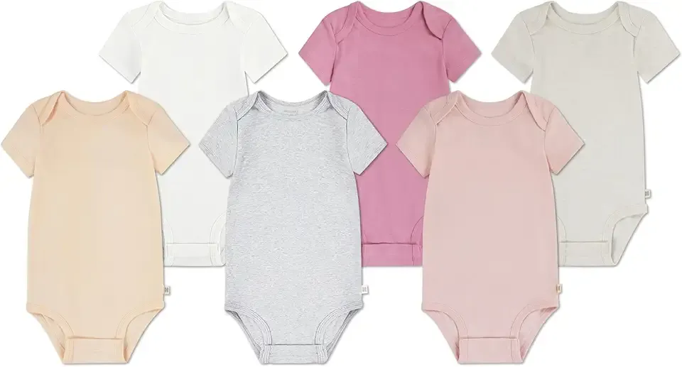 unisex-baby 6-pack Basic Bodysuit