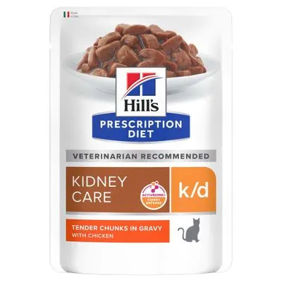 Hill's Prescription Diet pour chat : 24 x 85 g + 12 sachets offerts !
