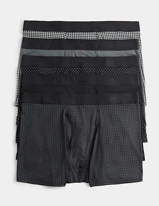 5er-Pack Microskin-Slips mit geometrischem Muster