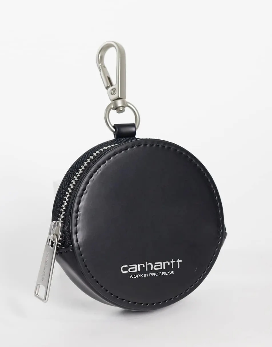Carhartt WIP script coin wallet in black