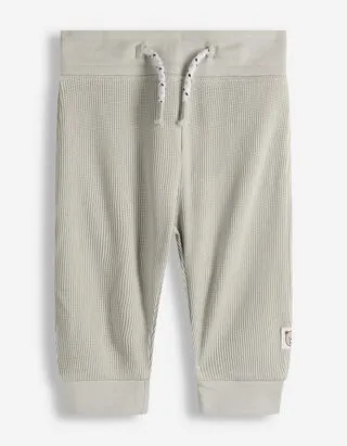 Pantaloni da jogging - A nido d'ape - verde chiaro