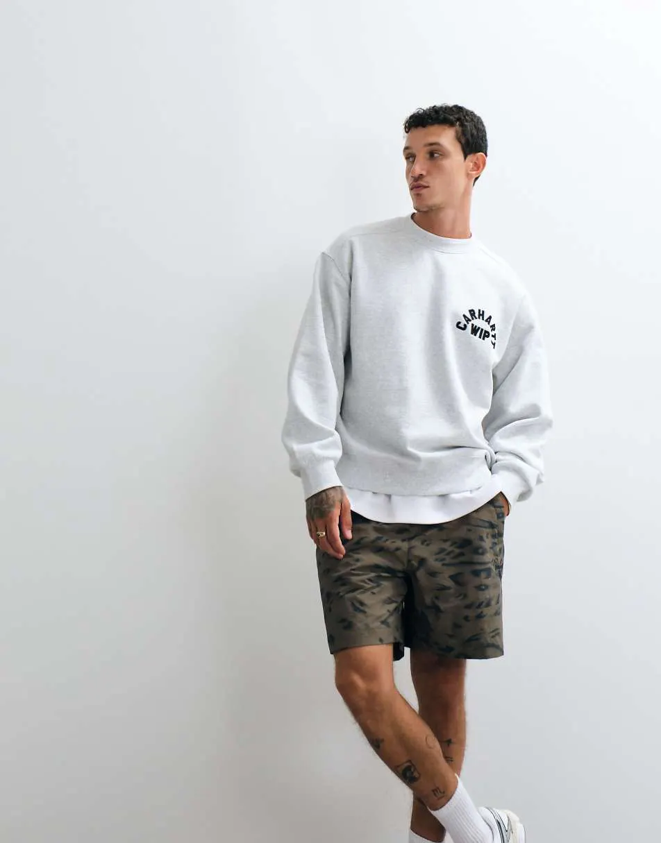 Carhartt WIP travon nylon shorts in animal print