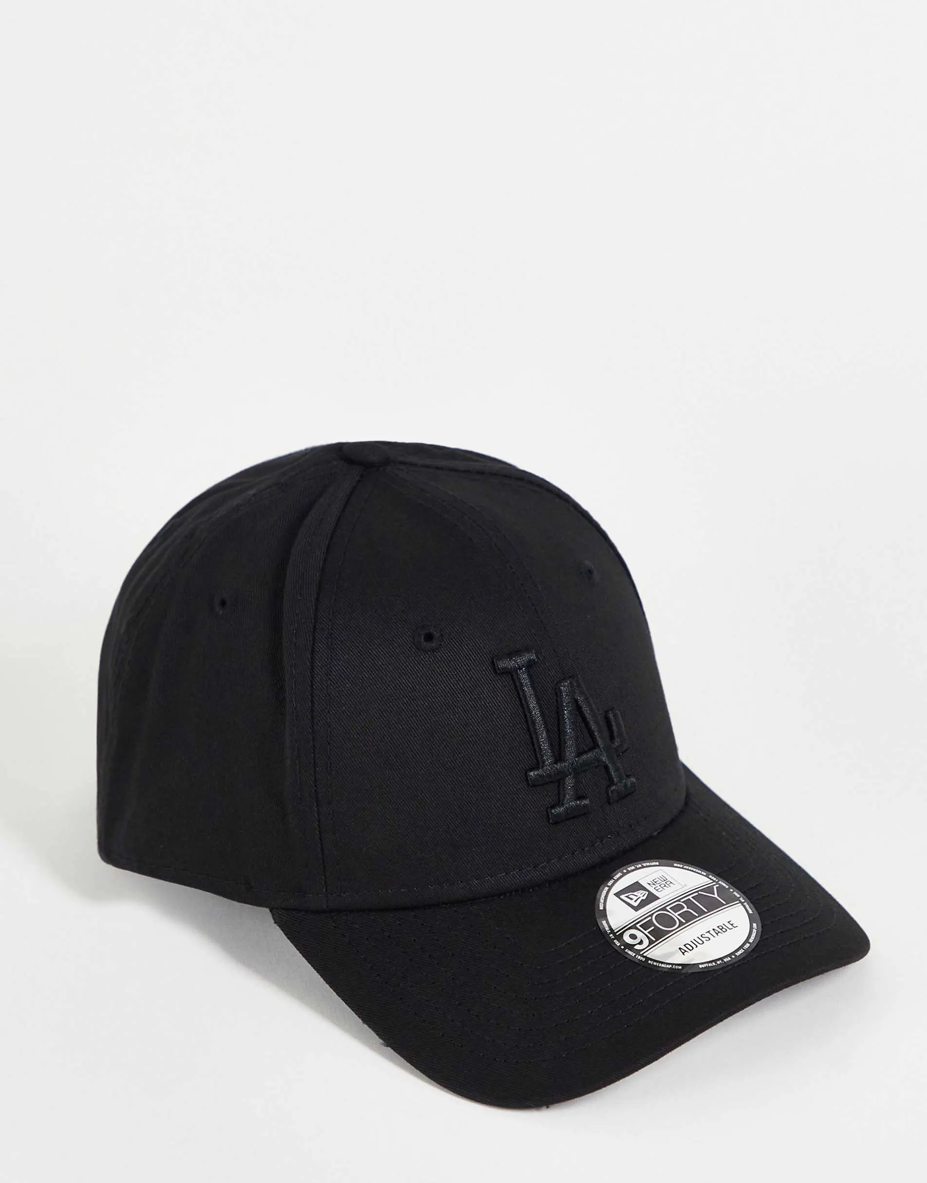 New Era LA Dodgers 9forty cap in black
