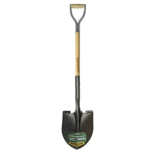 Masterforce® 23.5" Hardwood D-Handle Round Point Shovel