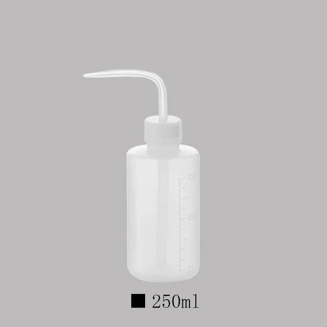 3 pezzi flaconi a pressione da 250 ml con pipetta stretta, annaffiatoio, plastica sicura a pressione, flaconi per lavaggio a pressione per piante, tap