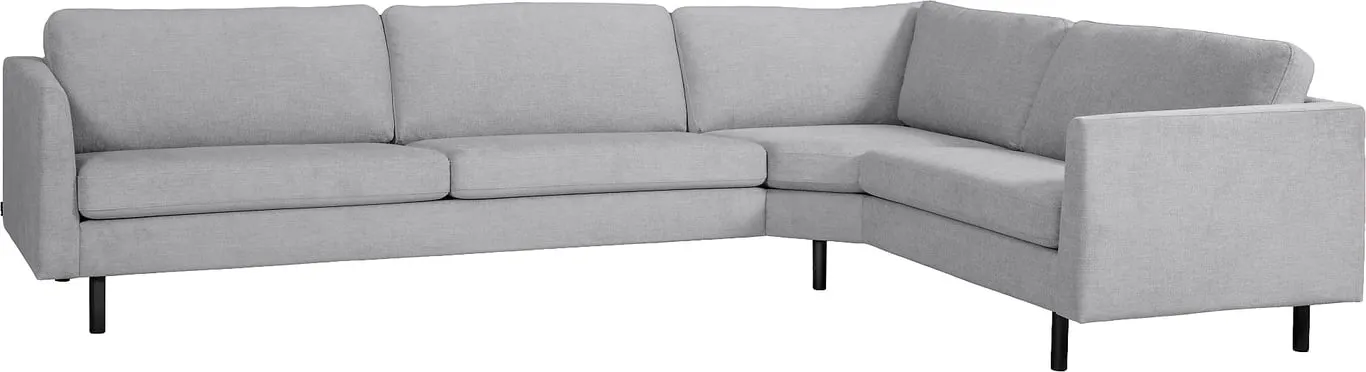 Hjellegjerde Medium hjørnesofa stoff Baffin velg farge, armlen 27