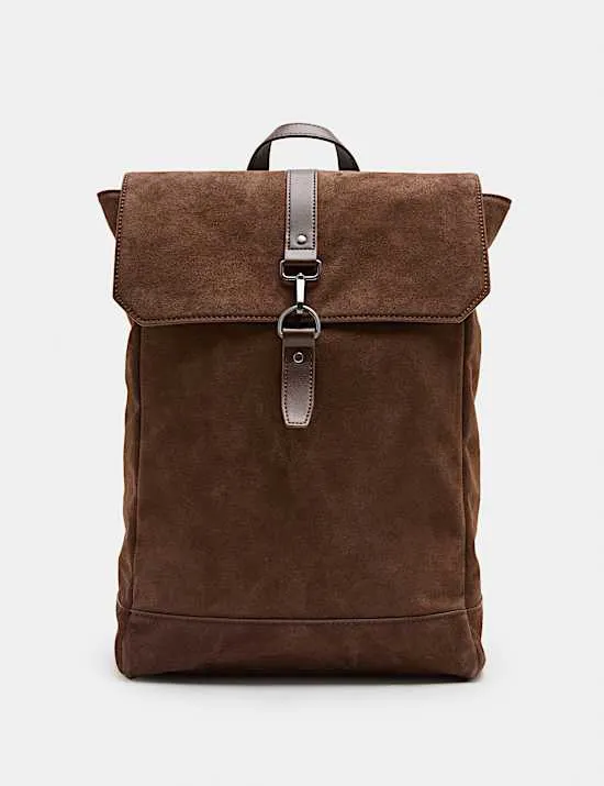 Bonded Leather Backpack