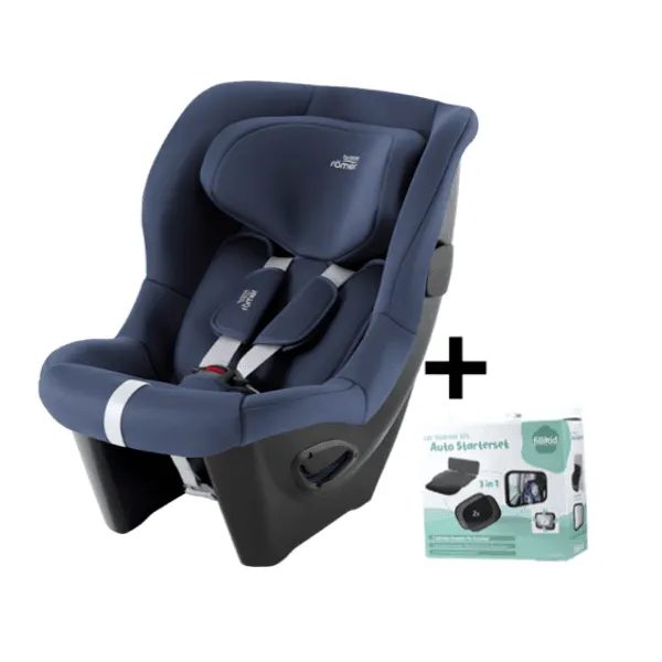 Britax | SAFE-WAY M Bilstol 3mnd - 7 år + tilbehørsett | Moonlight Blue